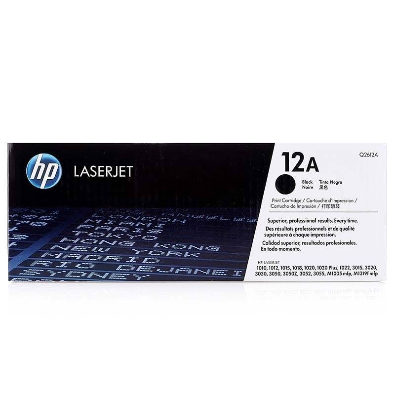 惠普（HP）LaserJet Q2612A黑色硒鼓