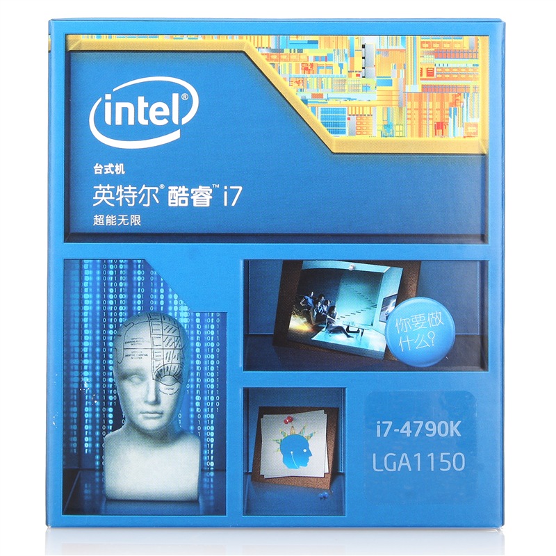 英特爾（Intel） 酷睿i7-4790k CPU處理器